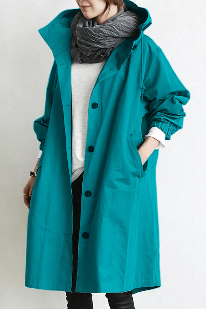 Addison | Women’s Elegant Trench Coat | Hooded and Stylish