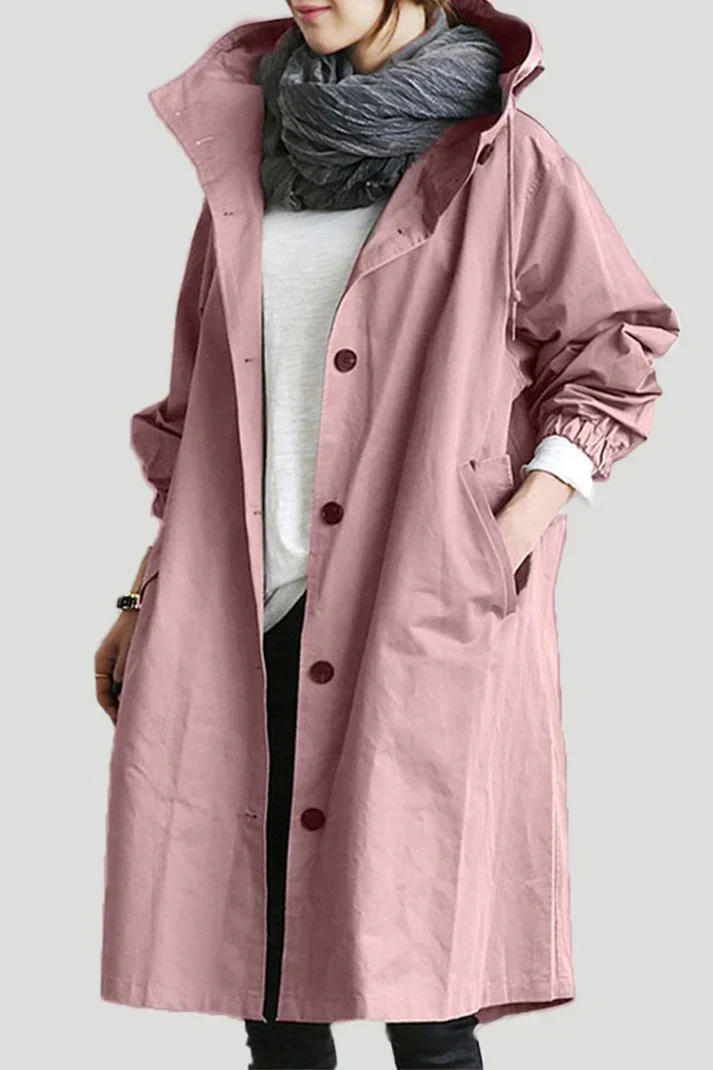 Addison | Women’s Elegant Trench Coat | Hooded and Stylish