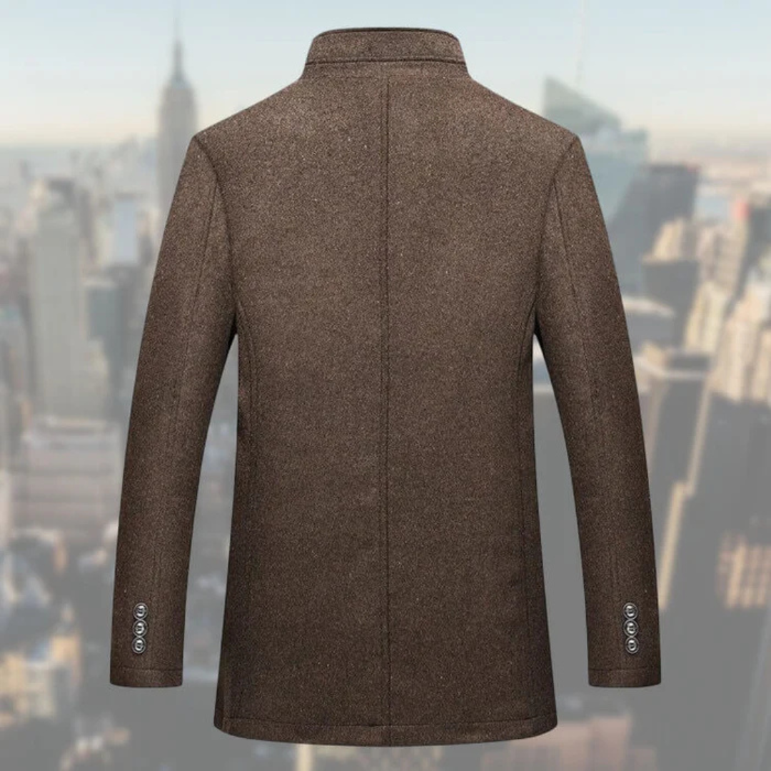 Austin | Men’s Winter Coat | Elegant with Waistcoat