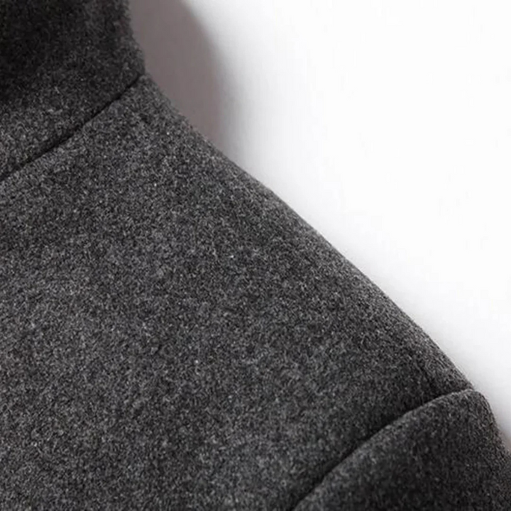 Leon | Men's Elegant Wool Blend Overcoat