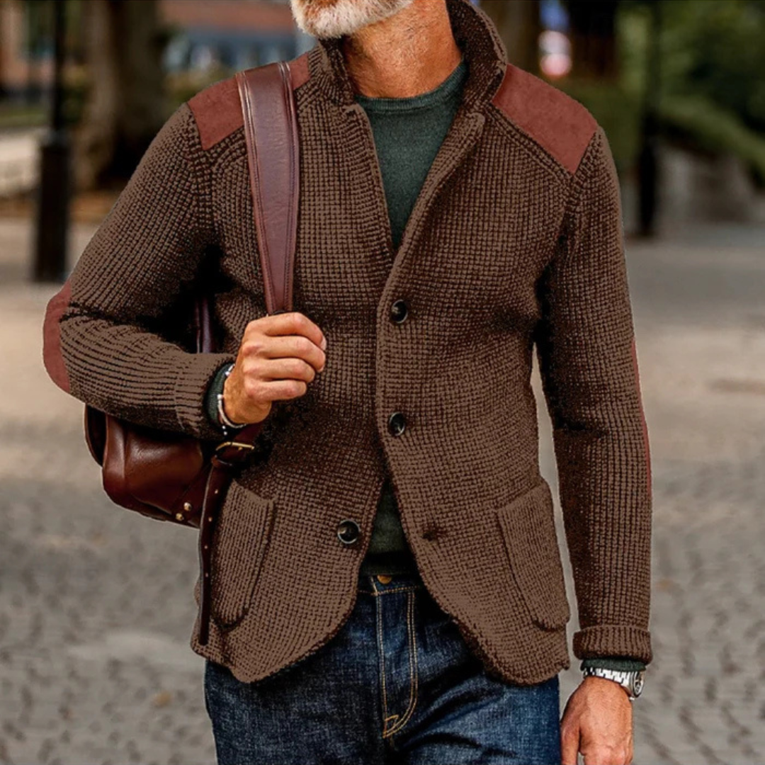 Charles | Men’s Cardigan Jumper | Autumn/Winter Stylish