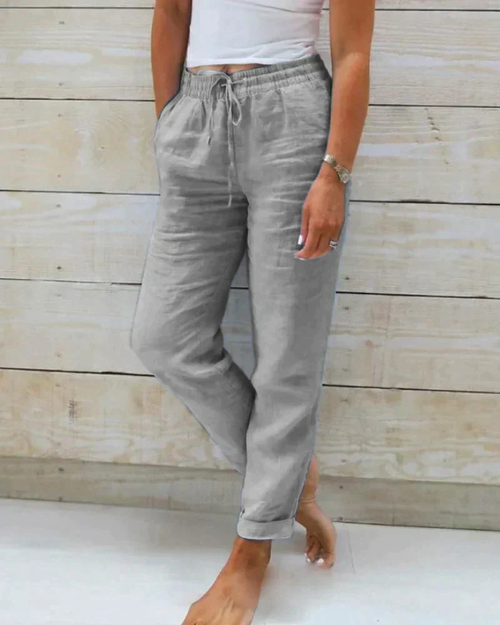 Elle | Women’s Relaxed Trousers | Light