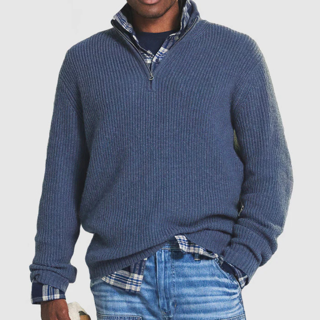 Gabriel | Men’s Jumper | Half-Zip Stylish