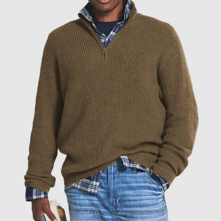 Gabriel | Men’s Jumper | Half-Zip Stylish