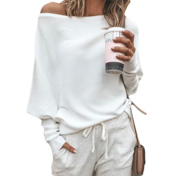 Maia | Women’s Sweater | Off-Shoulder and Stylish