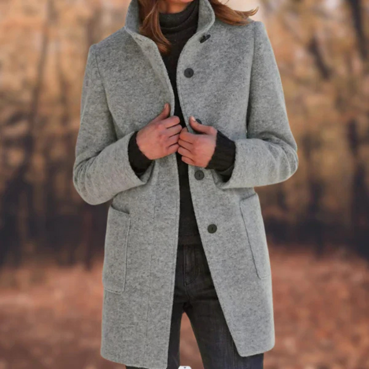 Marigold | Women’s Coat | Buttoned and Stylish