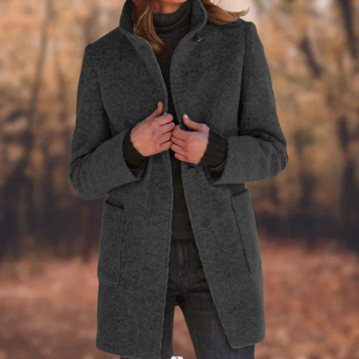 Marigold | Women’s Coat | Buttoned and Stylish