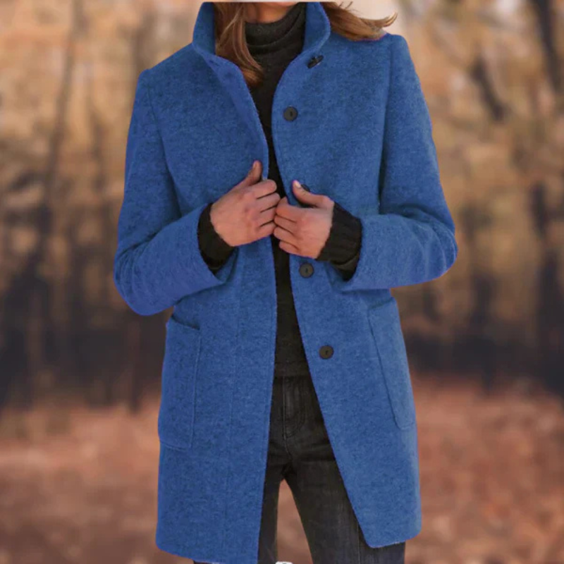 Marigold | Women’s Coat | Buttoned and Stylish