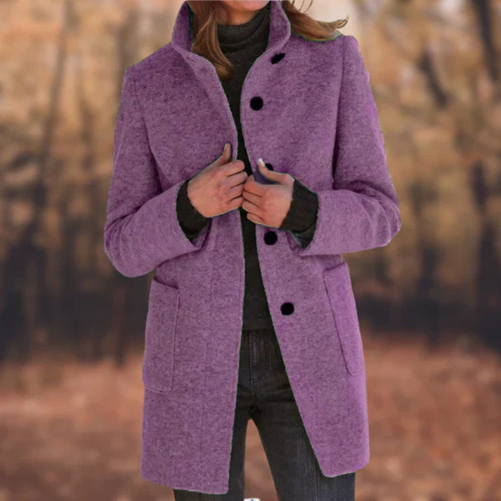 Marigold | Women’s Coat | Buttoned and Stylish