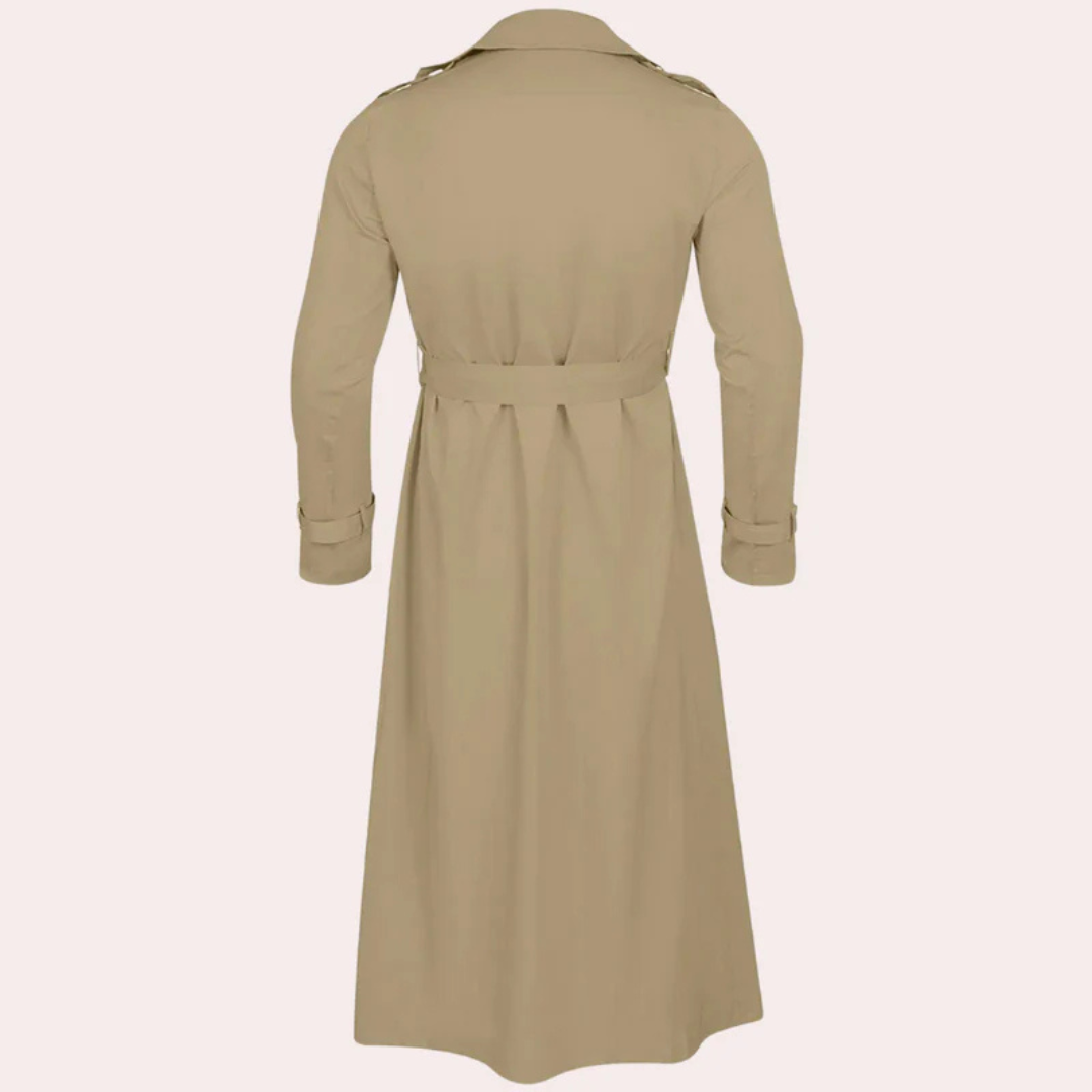 Victor | Men's Classic Double-Breasted Trench Coat