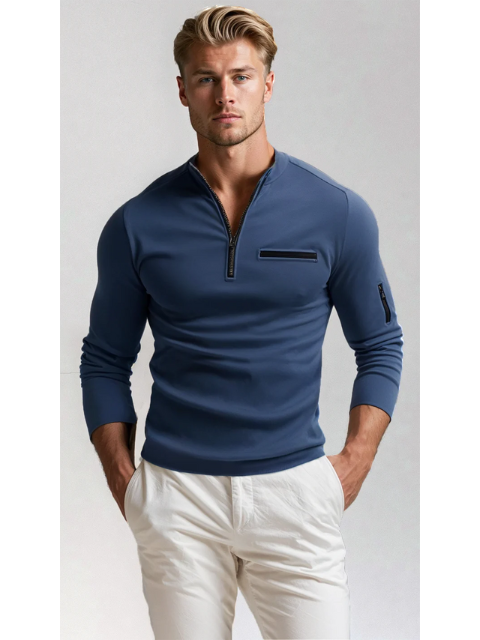 Noah | Men’s Quarter-Zip Sweater | Luxury