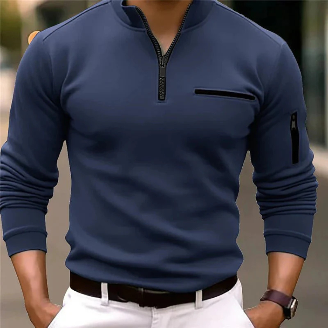 Noah | Men’s Quarter-Zip Sweater | Luxury