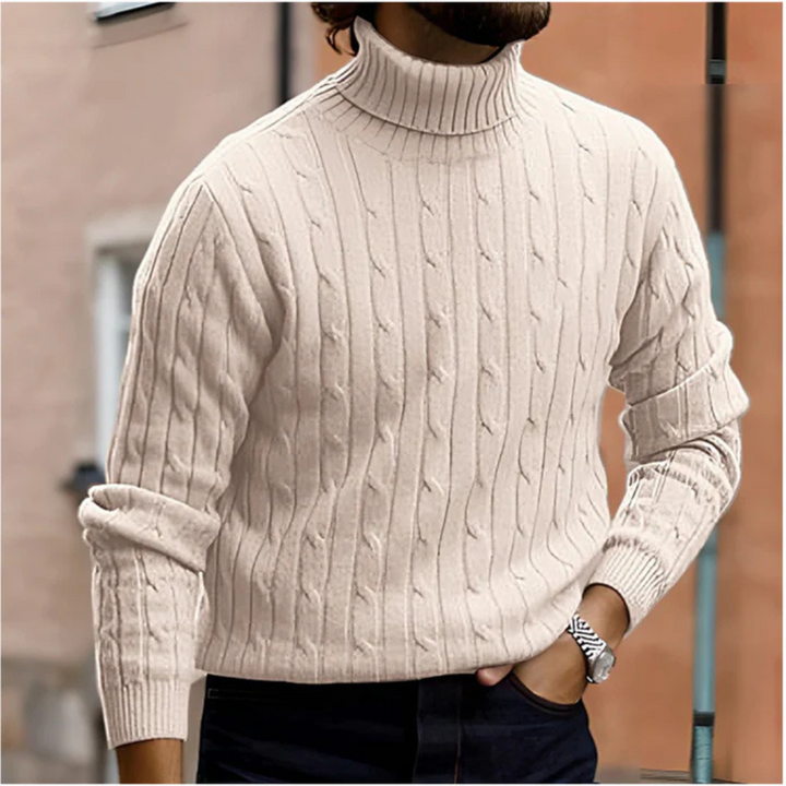 Ryan | Men’s Jumper | Roll-Neck Stylish