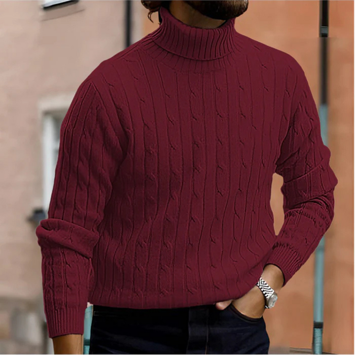 Ryan | Men’s Jumper | Roll-Neck Stylish