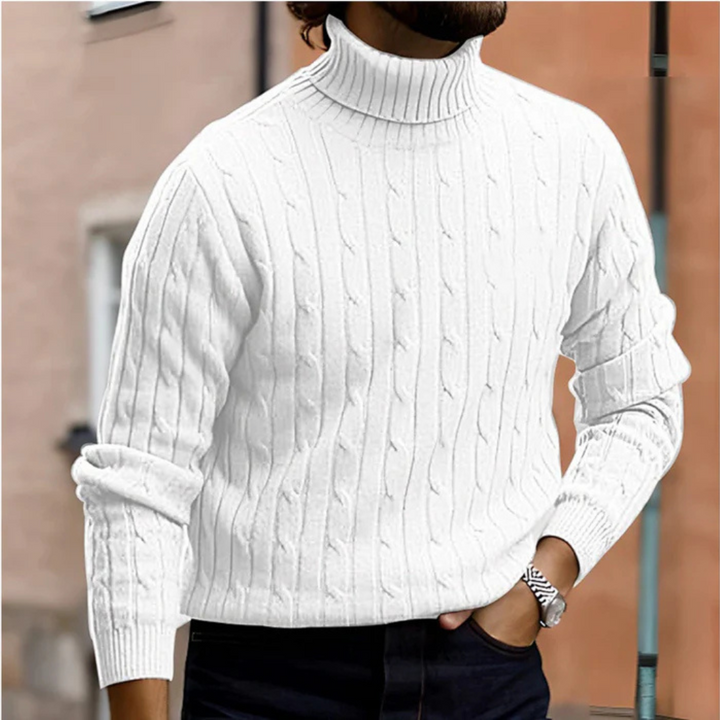 Ryan | Men’s Jumper | Roll-Neck Stylish