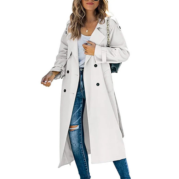 Elara | Women's Elegant Long Trench Coat