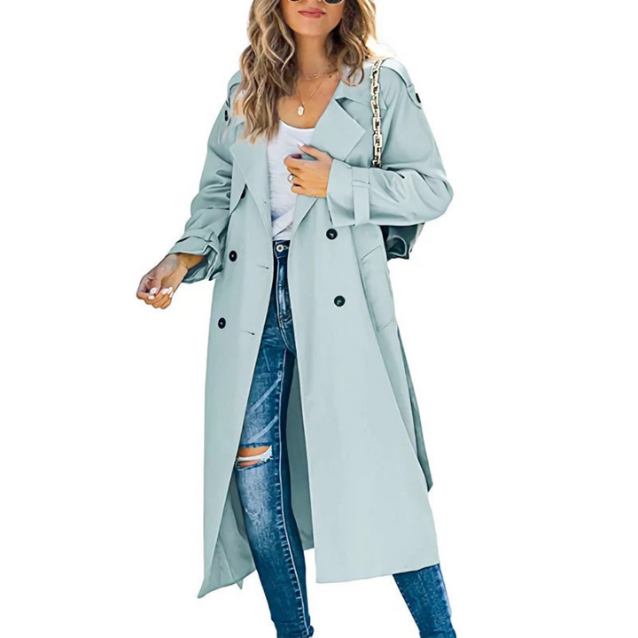 Elara | Women's Elegant Long Trench Coat