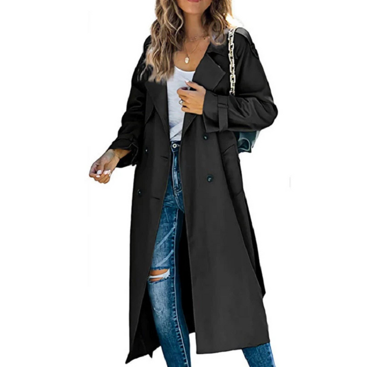 Elara | Women's Elegant Long Trench Coat