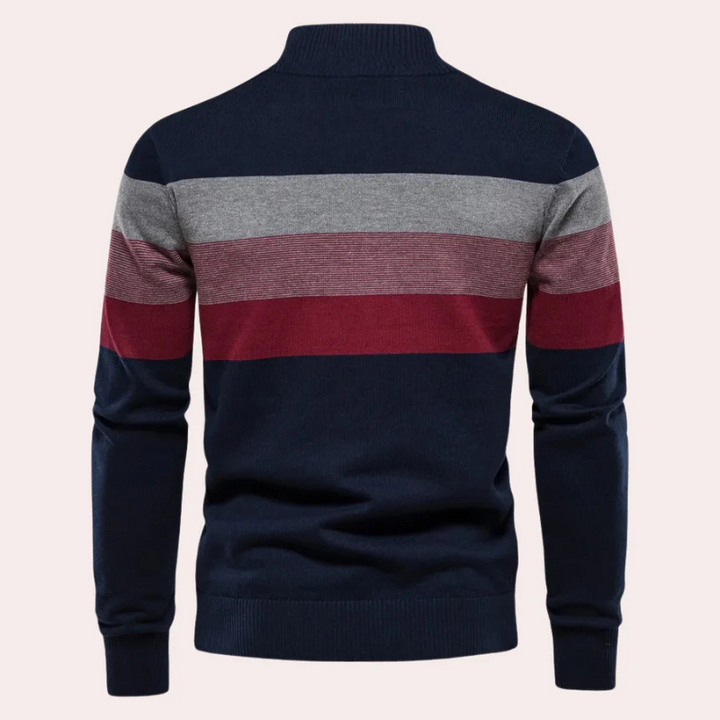 Bennett | Men’s Sweater | Striped and Trendy