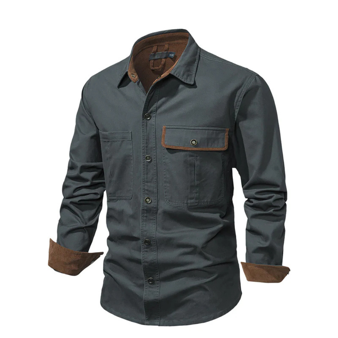 Logan | Men's Heavy-Duty Work Shirt