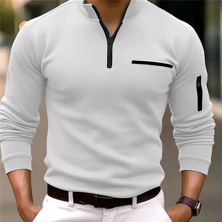 Noah | Men’s Quarter-Zip Sweater | Luxury