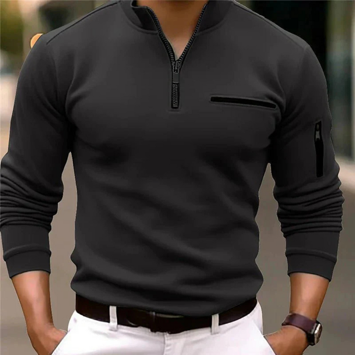 Noah | Men’s Quarter-Zip Sweater | Luxury