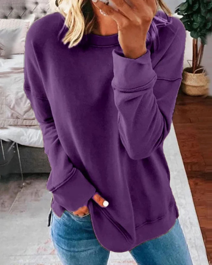 Scarlett | Women’s Sweatshirt | Plain Comfortable