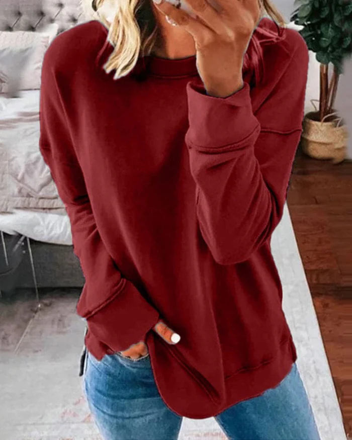 Scarlett | Women’s Sweatshirt | Plain Comfortable