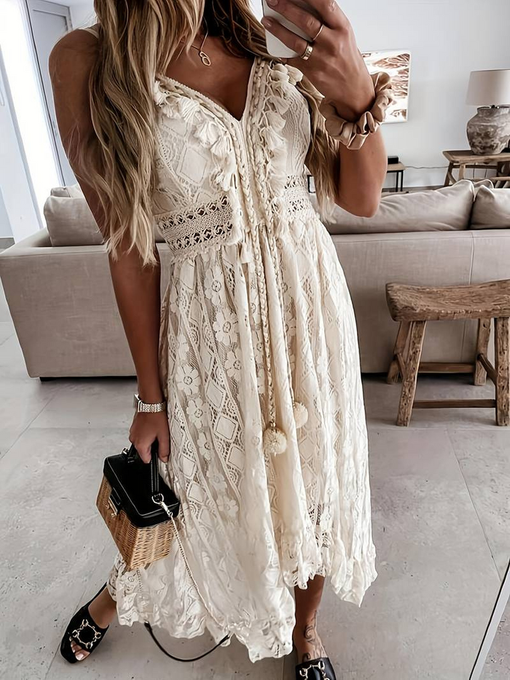 Adriana | Women’s Boho Summer Dress | Maxi