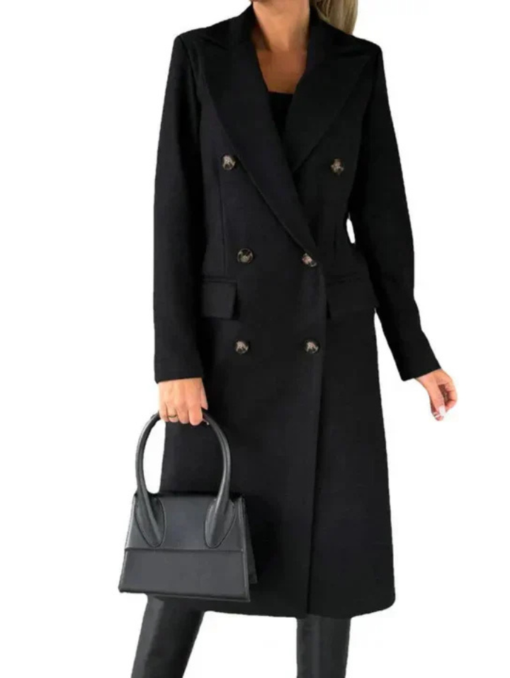 Arlette | Women’s Winter Coat | Lapel Detail