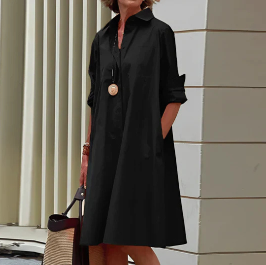 Ember | Women’s Modern Shirt Dress | Midi