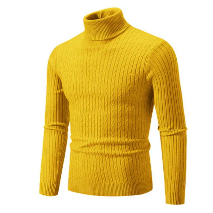 Jamie | Men’s Turtleneck Sweater | Winter Fit