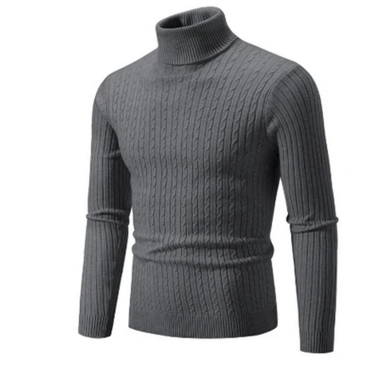 Jamie | Men’s Turtleneck Sweater | Winter Fit