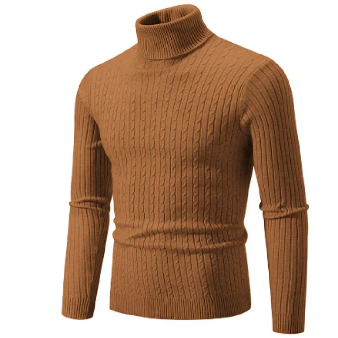 Jamie | Men’s Turtleneck Sweater | Winter Fit