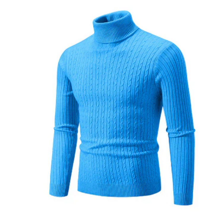 Jamie | Men’s Turtleneck Sweater | Winter Fit