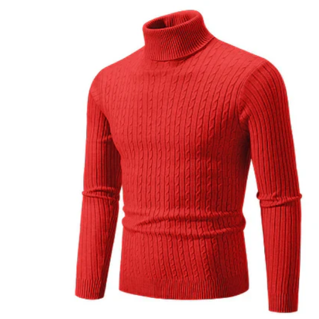 Jamie | Men’s Turtleneck Sweater | Winter Fit