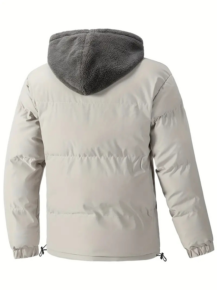 Jayce | Men’s Hooded Puffer Jacket | Two-Piece Set