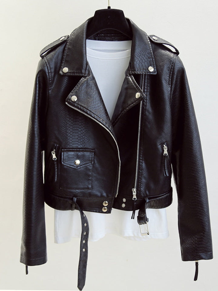 Elena | Women's Classic Biker Jacket